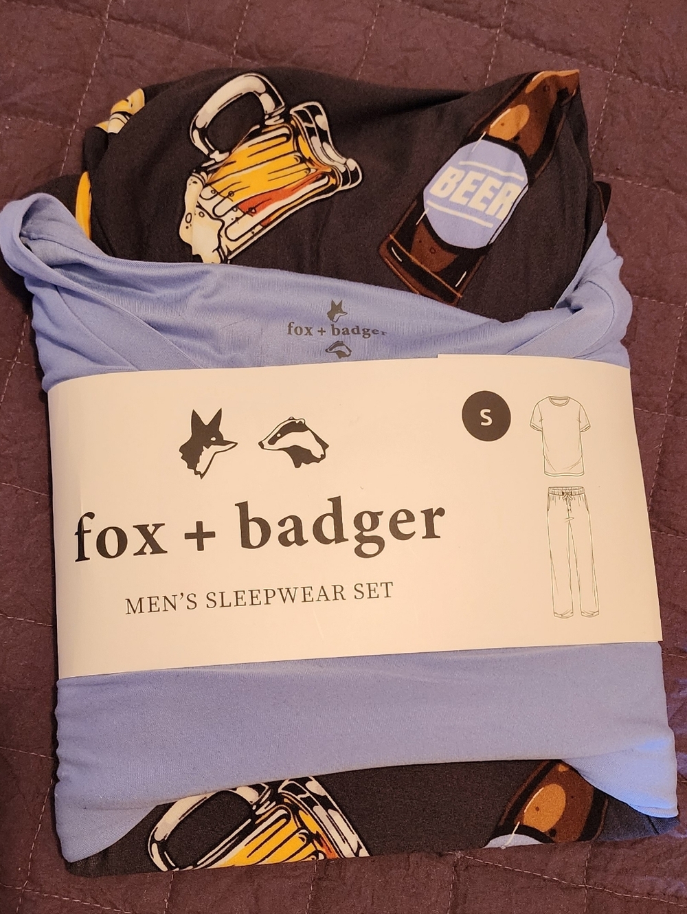 NEW Beer Pajama Sleep Set